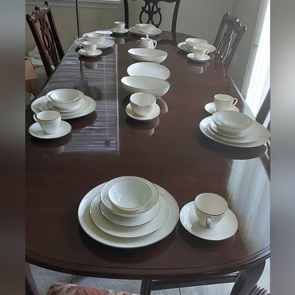 Noritake Other - Noritake Ivory China Ambrosia 7567 Complete Table of 48 Pieces